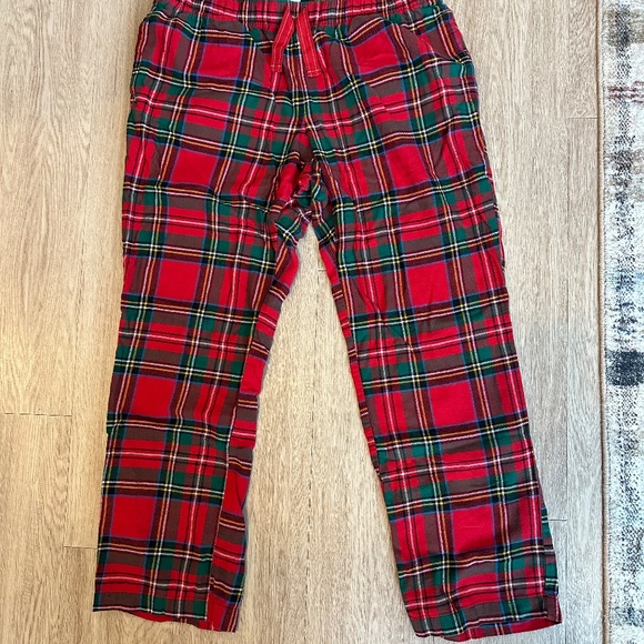 Bundle of 3 jogger style flannel pajama pants; Walmart + Old Navy - Picture 5 of 6